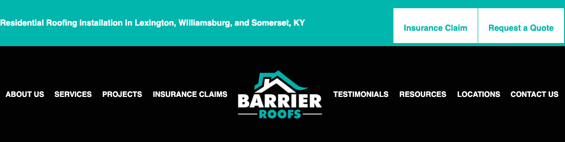 Barrier Roofs